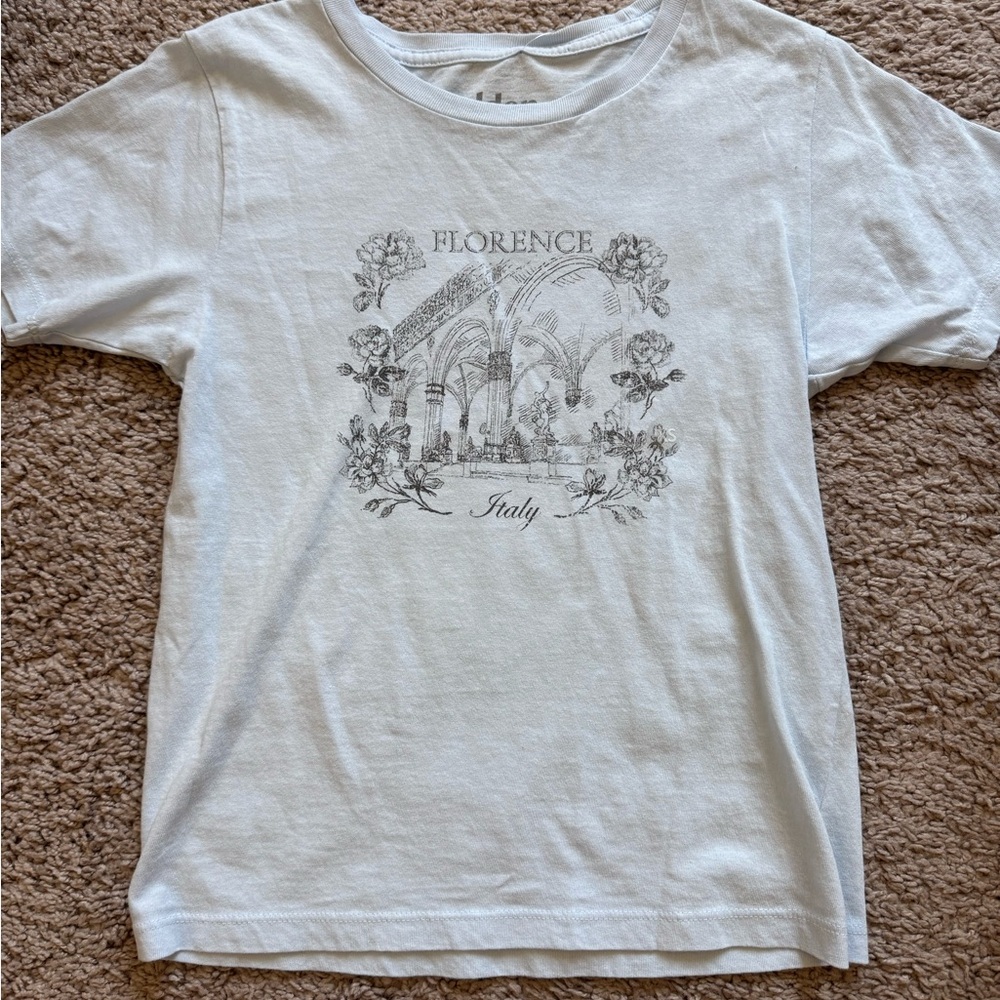 PacSun Baby Blue Graphic Tee